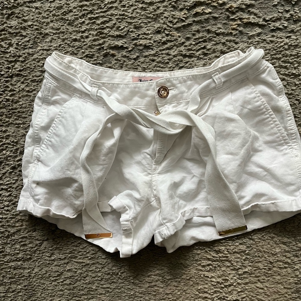 Juicy couture low rise shorts size 0